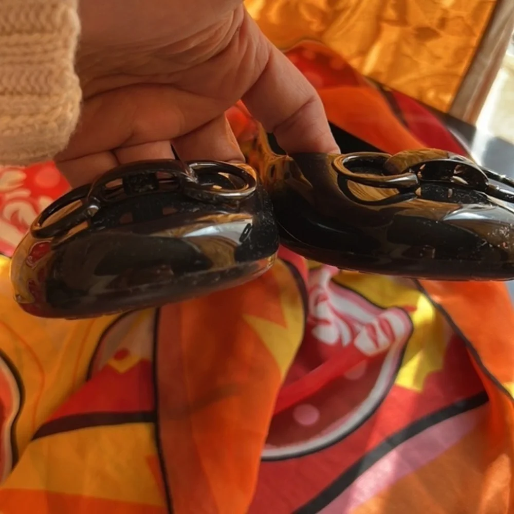 Oka B flat ballet slip on rubber size US 8 EU 38 - Picture 6 of 11